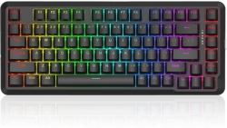Геймърска безжична клавиатура Redragon Stormrazor Pro, RGB осветление, черна