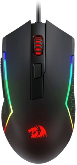 Геймърска мишка Redragon Trident Basic M616-RGB с RGB осветление - черна