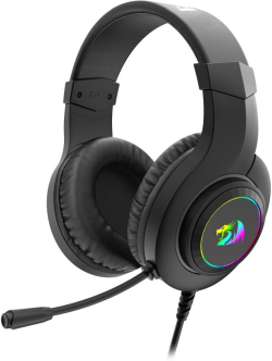 Геймърски слушалки Redragon Hylas H371-RGB USB RGB осветление - черни