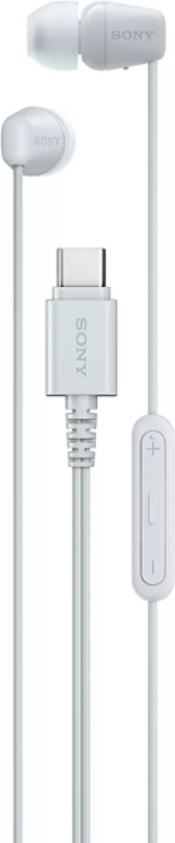 Слушалки Sony Headset IER-EX15C USB-C, White