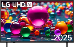 Телевизор LG 50UA75006LA, 50" 4K UltraHD TV 4K (3840x2160), webOS 25 Smart, HDMI eARC, LAN, USB, Bluetooth, Google Cast