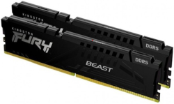 RAM памет Kingston FURY Beast Black 16GB (2x8GB) DDR5 5200 MHz CL40 DIMM, dual‑channel комплект