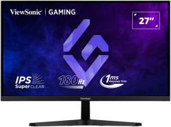 Монитор VIEWSONIC VX27G1-HD 27'', IPS FHD LED (1920 х 1080), 180Hz, 300nits, 1ms, HDR10, Free Sync, 2x HDMI, DP