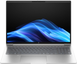 Лаптоп HP ProBook 4 G1i 16 AI, 16.0", Full HD+, Intel Core Ultra 7 255U, Intel Graphics 4 Core, 16 GB, 512 GB SSD, Без OS, Сребрист