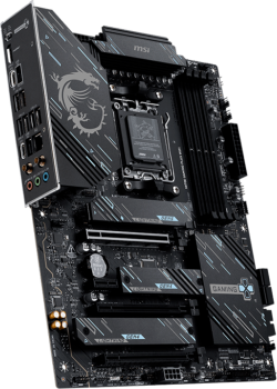 Дънна платка MSI X870E GAMING PLUS WIFI, ATX, Socket AM5, 4x DDR5 Dual Channel DDR5 up to 8200(OC)MHz, 3x PCIe x16 slot, 3x M.2 slot