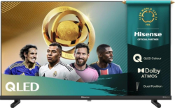 Телевизор Hisense 40" A5Q, Full HD 1920x1080, QLED, Quantum Dot, HDR, HLG, DTS HD, Light Sensor, Dolby Audio, Smart TV, WiFi, WiFi Direct