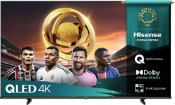 Телевизор Hisense 55" E7Q, 4K Ultra HD 3840x2160, QLED, Smart TV, WiFi, Light Sensor, BT, Anyview Cast, 3xHDMI, 2xUSB, LAN, CI+, Black