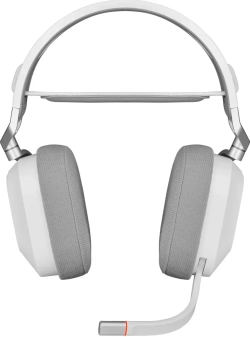 Геймърски слушалки с микрофон Corsair HS80 RGB White безжични PC-PS5-PS4