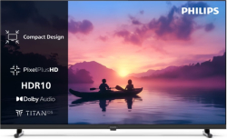Телевизор Philips 32PFS6000-12, 32" FHD LED 1920x1080, Dolby Audio, Smart, Titian, Pixel Plus FHD, 8GB, HDMI*3, USB*2, Black