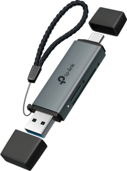 Четец на карти USB 3.0 Type-C & A към SD и microSD 3.0 TP-Link UA430D