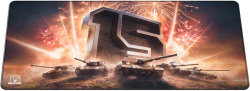 Подложка за мишка Геймърски пад World of Tanks 15 Anniversary, XL