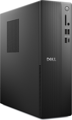 Компютър Dell Slim ECS1250, Intel Core i3 14100 , 8GB, DDR5, 512GB SSD PCIe M.2, Intel UHD Graphics 730, Wi-Fi 6, 180W, Ubuntu