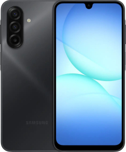 Смартфон Samsung Galaxy A17, 4GB, 256GB, 6.7" Super AMOLED, 50 MP, Bluetooth 5.3, USB Type-C, DS, 5000 mAh, Черен