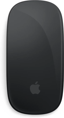 Безжична мишка Apple Magic Mouse (2024), Multi-Touch Surface, черна