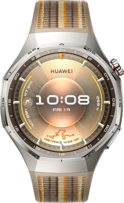 Смарт часовник Huawei Watch GT6 Pro, Atum-B29W, Brown Woven + Huawei FreeBuds SE 3 ULC-CT020 Black