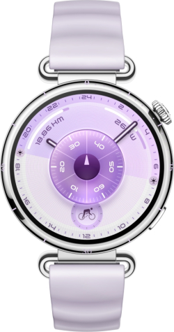 Смарт часовник Huawei Watch GT6, Konsu-B19FC, Purple Silicon + Huawei FreeBuds SE 3 ULC-CT020 Black