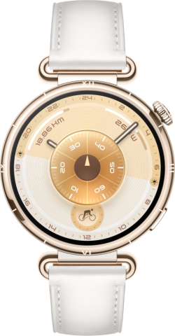 Смарт часовник Huawei Watch GT6, Konsu-B19L, White Leather + Huawei FreeBuds SE 3 ULC-CT020 Black