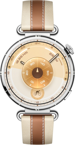 Смарт часовник Huawei Watch GT6, Konsu-B19W, 1.32" AMOLED Дисплей, Bluetooth 6.0, Кафяв