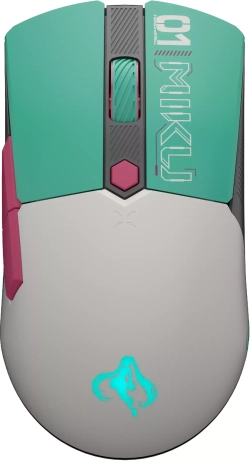 Геймърска безжична мишка ASUS TUF Gaming Mini Hatsune Miku Edition - 65g