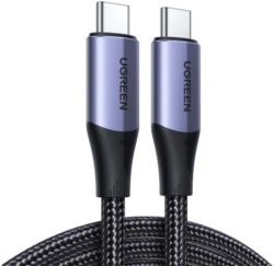Кабел Ugreen, USB-C 3.1 Gen 2 M-M, 1 м, черен
