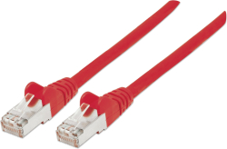 INTELLINET 736060 :: Patch кабел, Cat.6 S-FTP, LSOH, червен, 30.0 м