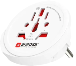 Продукт Skross адаптер 220V UK-US-World  към EU