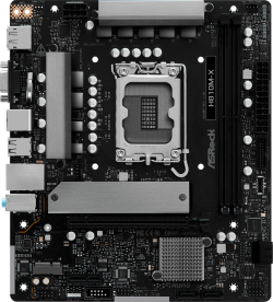 Дънна платка ASRock H810M-X, mATX, DDR5