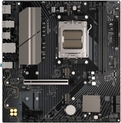 Дънна платка SAPPHIRE AMD B650M-E, AM5, 2x DDR5 7600MHz, PCIe 4.0 x16, 1x M.2 Gen5, 1x M.2 Gen4, LAN 2.5 Gbps, Micro-ATX