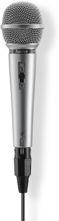 HAMA Аудио микрофон Jam Star. 6.3мм адаптер, 3м кабел