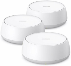 Меш система TP-LINK Deco BE25 (3-pack), BE3600, 2x 2.5GbE, Wi-Fi 7