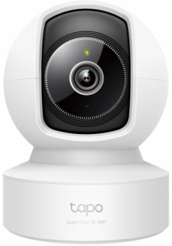 Камера Домашна охранителна WiFi камера TP-Link Tapo C232, 3K 5Mp  с AI, Pan-Tilt, LAN, WiFi,SDmicro, нощно виждане