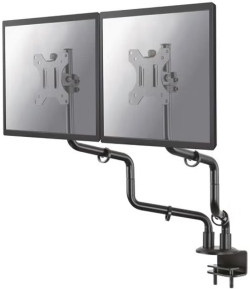 Стойка за монитор Neomounts monitor arm desk mount, (clamp & grommet), 10"-27" - 2 screens