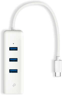 USB Type-C 3-портов хъб и гигабитов Ethernet адаптер TP-Link UE330C