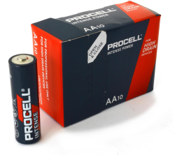 Алкална батерия LR6 1,5V AA  10pk опаковка INTENSE MX1500  PROCELL