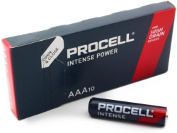 Алкална батерия LR03 1,5V AAA  10pk опаковка INTENSE MX2400  PROCELL