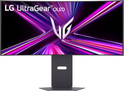 Монитор LG 34GX900A-B, 34", OLED UltraGear 21:9 Curved, IPS 0.03 ms, WQHD (3440x1440), 240Hz, HDR 10, 1500000:1, 250 cd-m2