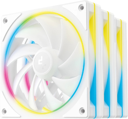 DeepCool Комплект вентилатори Fan Pack 3-in-1 3x120mm - FL12 SE 3IN1 WH - Luminous Halo ARGB