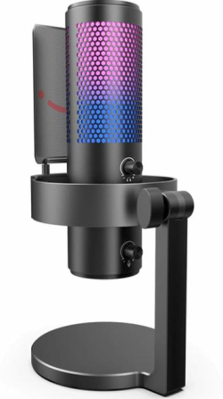 Настолен микрофон FIFINE A9 RGB 4 Polar Patterns- Black