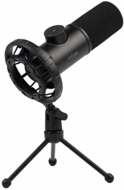 Настолен микрофон FIFINE K658 Dynamic RGB - Black