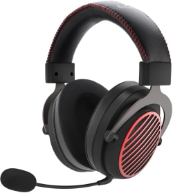 Безжични геймърски слушалки Redragon Luna Pro H540-PRO с Bluetooth и кабел - черни