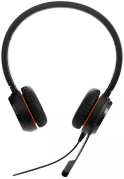 Слушалки Jabra Evolve 20 MS, NC, USB-C-A Special Edition 4999-823-169 - черни