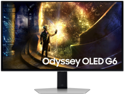 Монитор SAMSUNG S27DG610SUXEN Odyssey OLED G6 27inch QHD 360Hz 0.03ms 250cd-m2 2xHDMI DP