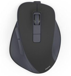 HAMA Безжична оптична мишка WM-500 Recharge , черна, 6 бут.,800-1200-1600 dpi, безшумна