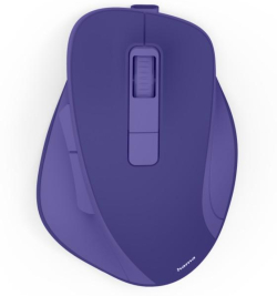 HAMA Безжична оптична мишка WM-500 Recharge, 6 бут.,800-1200-1600 dpi, безшумна, лилаво