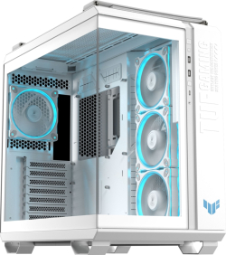 Кутия Asus TUF Gaming GT502 Horizon TG White