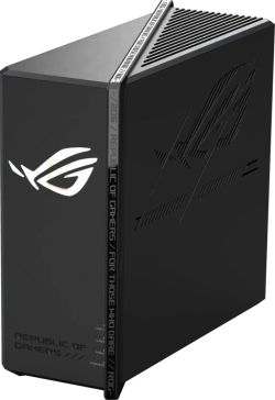 Безжичен рутер Asus Gaming Wireless Router ROG Strix GS-BE18000, Tri-Band, 320MHz & 4096-QAM, Quad-Core 2.6GHz 2GB RAM, 8x2.5G, MU-MIMO, Beamform