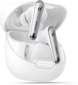Безжични слушалки Anker SoundCore Liberty 4 NC, бели