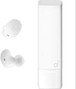 Безжични слушалки Anker SoundCore A30i, бели