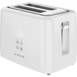 Тостер Electric Toaster, White, 220-240V, 50-60Hz, 780-930W, 2 slots, 3 modes, 7 browning levels