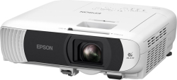 Проектор EPSON EB-FH54, 3LCD, Full-HD 1920x1080, 4.100 Lumen, 16:9, 1.62x zoom, 2x HDMI, бял